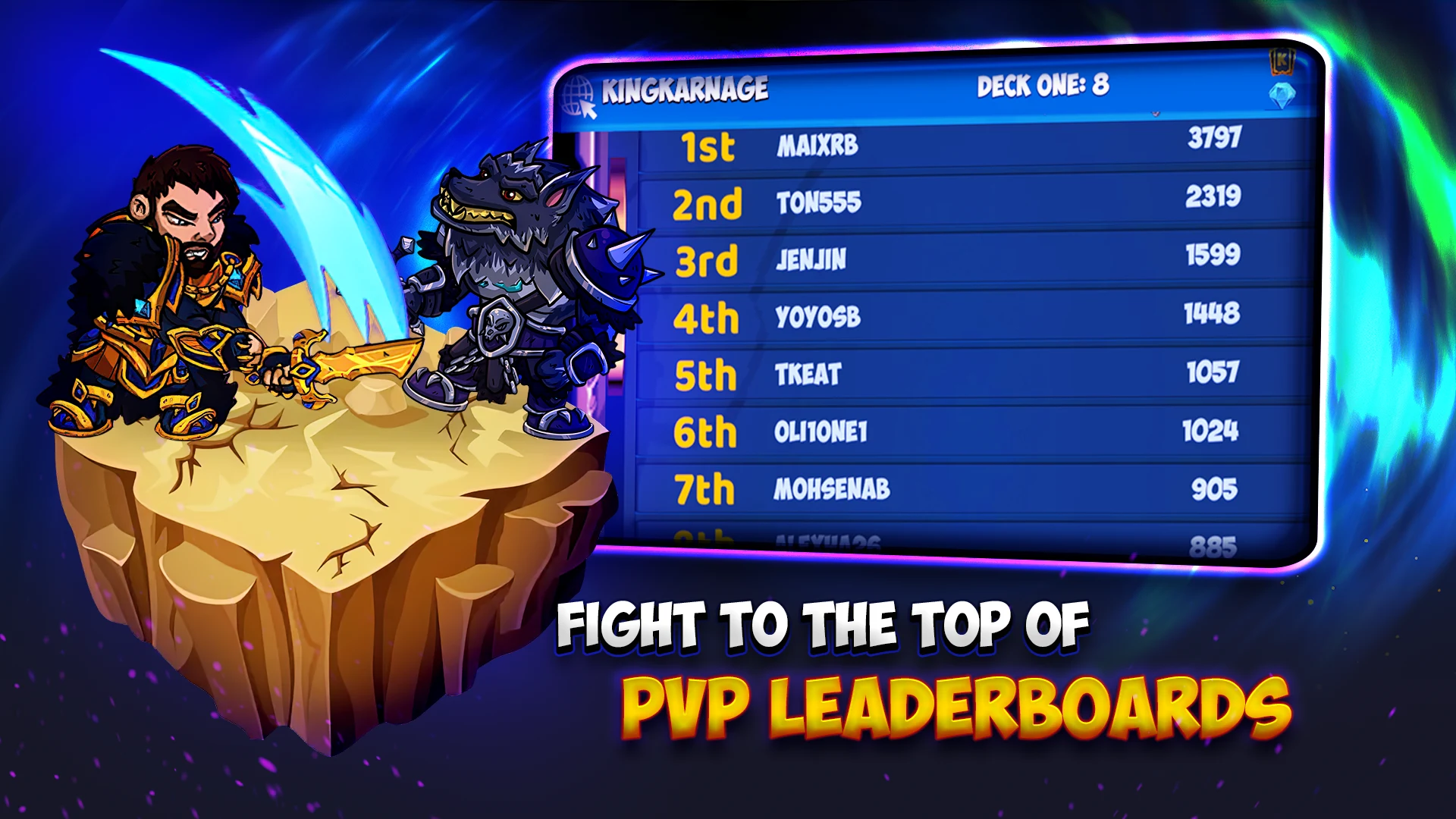 Kingdom Karnage: PvP Card Game screenshot